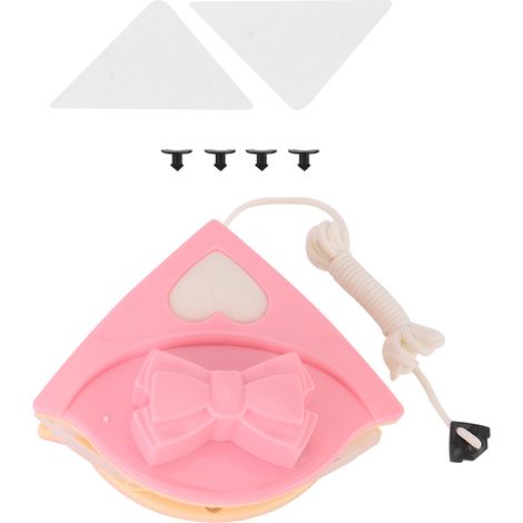 Lave-vitre magnétique double face pour vitrage 15-24mm, design triangulaire, coton remplaçable, nettoyage intérieur extérieur (1/5)