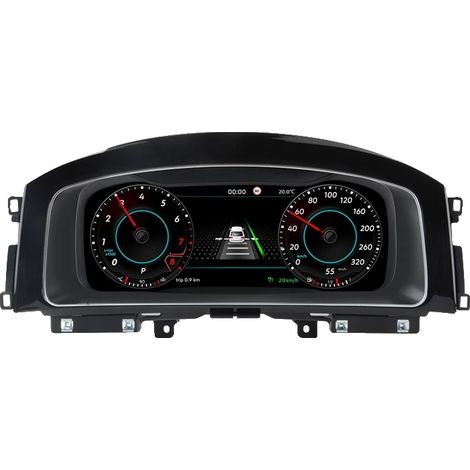 Tableau de bord numérique, compatible avec Golf MK7/7.5 2013-20, connectivité sans fil, écran haute résolution, Pour Golf 7 (1/2)