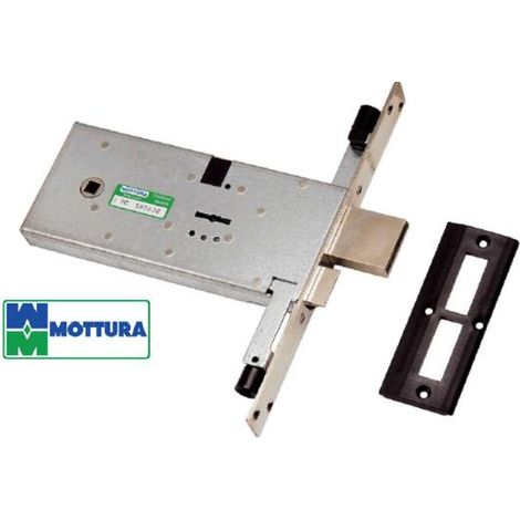 MOTTURA SERRATURA TRIPLICE INFILARE E.70 C/SCROCCO 41.823