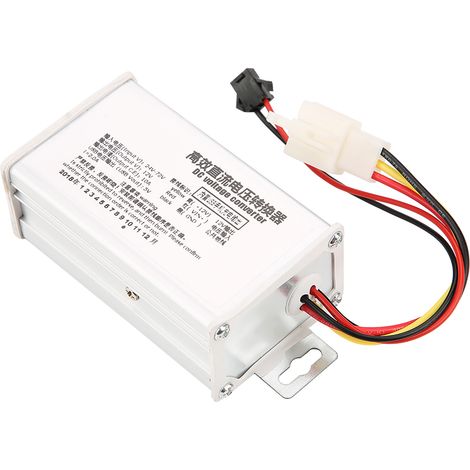 Convertisseur DC abaisseur 24V-72V vers 12V 10A avec port USB 5V 2A, module d'alimentation (1/5)