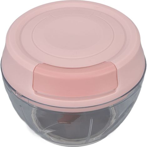 Mini hachoir à ail, rapide et efficace, design ergonomique, fond antidérapant confortable, ustensile de cuisine pour la cuisson. (1/5)