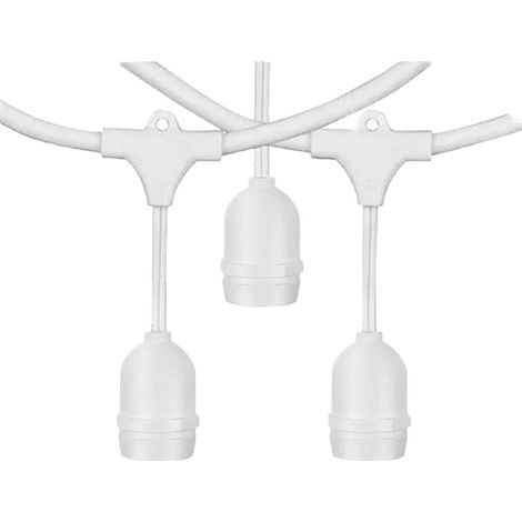 1PZ LUMINARIA cavo mt.10 - 10 portalampade E27