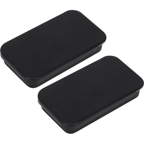 Lot de 2 réchauds à alcool coupe-vent, mini réchauds de camping portables pour pique-nique, barbecue, camping et randonnée (noir). (1/5)