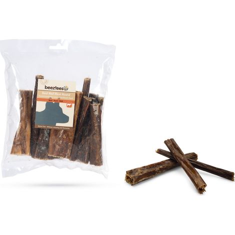 Beeztees Hundeleckerli Streifen glutenfrei 200 g Rinderdörrfleisch (1/2)