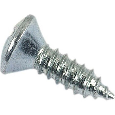 Vis à tôle tête fraisée bombée Pozidriv® Zingué - 4,8 x 31,7 mm - BIVI (1/3)