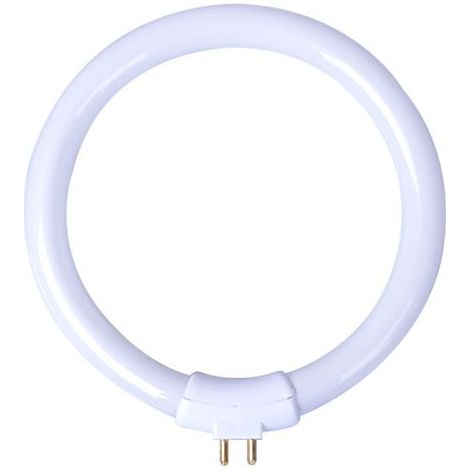 Ampoule à Tube Fluorescent Circulaire T4, Tube de lumière Circulaire T4 à Tube de Lampe Rond 11W avec 4 Broches (Universel)
