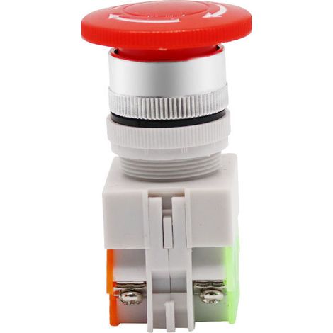 Red self-locking electrical equipment control emergency switch LAY37-11ZS mushroom head emergency stop switch Y090