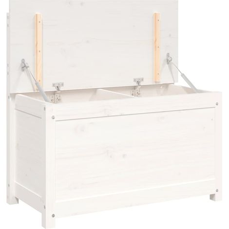 Banc intérieur Blanc 80x41x77 cm Bois de pin massif fr9660 - Maison La Vie (1/5)