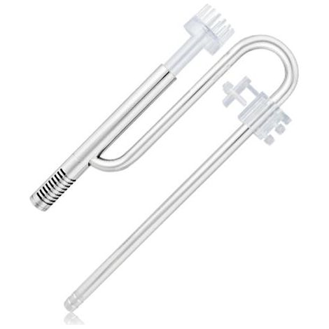 TUBO DI ASPIRAZIONE IN ACCIAIO AQS CON SKIMMER 12/16MM