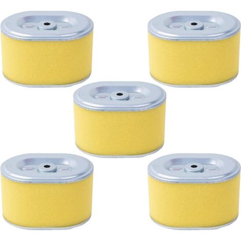 5 pezzi Filtro aria con pre-filtro per Honda GX160 GX200 GX140 GX100 GX110 GX120, ADEFOL Ricambi professionali Filtro aria adatto a motori da 5hp, 5.5hp, 6hp (1/5)