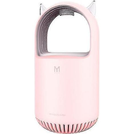 Lampe anti-moustiques d’intérieur USB à la maison, répulsif anti-moustique physique au toucher léger (rose), Ensoleillé