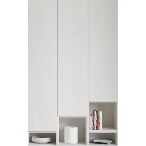 Armoire suspendue modulable blanc Ela - 7 piéces (1/3)