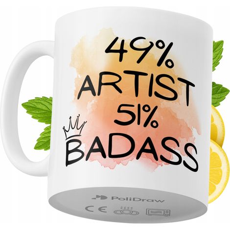 Lustiger Künstlerbecher mit witzigem Textdesign – ideal für Geburtstage, Namenstage und Feiertage. Hochwertiger Becher für besondere Anlässe, ob zu Hause, im Büro oder bei der Arbeit. Farbe: Weiß, 330