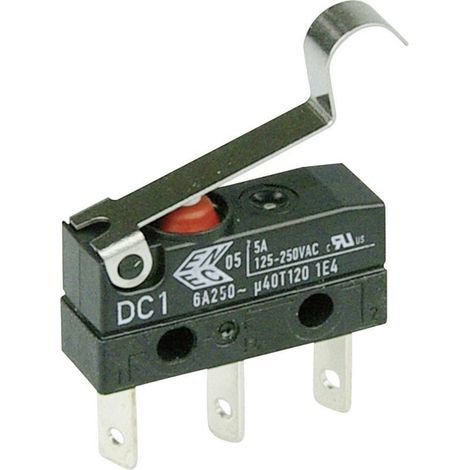 ZF DC1C-L1SC Mikroschalter DC1C-L1SC 250 V/AC 6 A 1 x Ein/(Ein) IP67 tastend 1 St.