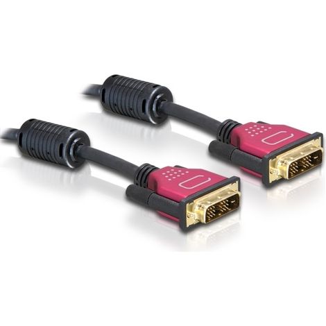 DeLOCK DVI 24+1 Cable 1.8m cable DVI 1,8 m DVI-D Negro