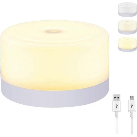 Veilleuse pour bébé - Lampe de chevet rechargeable USB avec commande tactile (1/5)