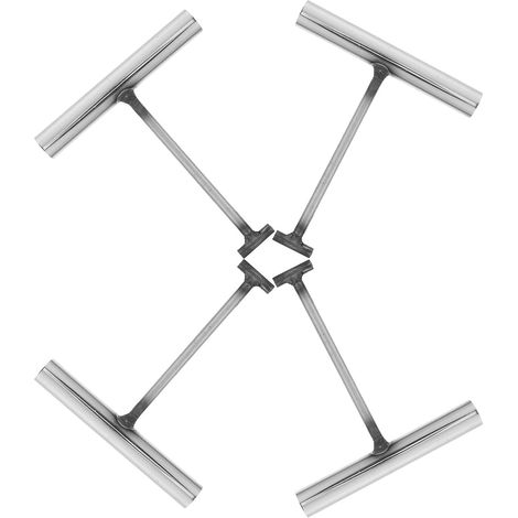 Outil de porte en forme de T (4 pièces) pour portes anti-tempête (1/5)