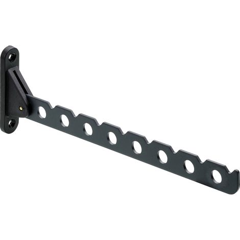 Hettich Kleiderlüfter 310 mm anthrazit matt Möbelbeschlag