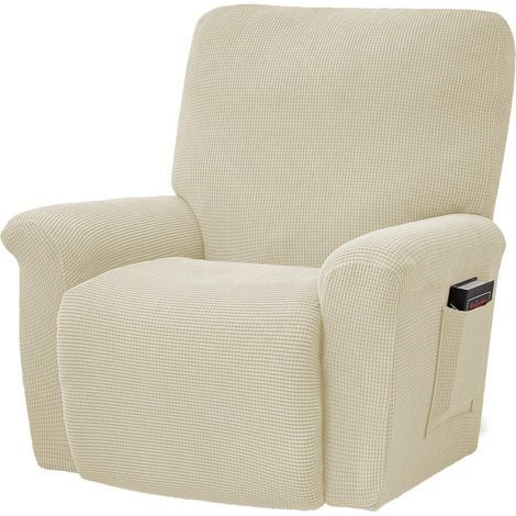 Jacquard-Sesselbezug, Sesselbezug, Stretchbezug für Relaxsessel, Stretchbezug für TV-Sessel (1/5)