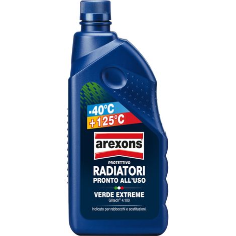 Protettivo Radiatore Verde Extreme Pronto Uso -40°C +125° Lt.1 Arexons