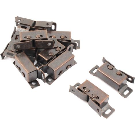Haushalt Metall Schrank Schranktür Doppelrolle Catch Kupfer Ton 10 stücke (eb799174bef3d8892b624d...