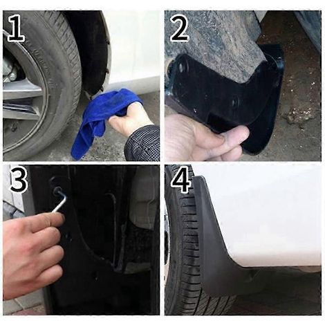 Bavettes garde-boue pour Mercedes-Benz Vito Classe V W447 (2016-2021) - Accessoires extérieurs HF (1/5)