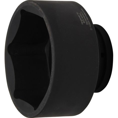 BGS  Vaso  de impacto  hexagonal  Cuadradillo  interior  25  mm  (1")  SW  120  mm  -  5920 (1/2)