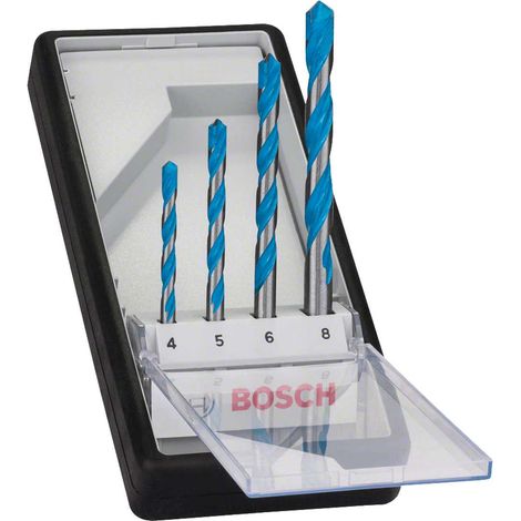 Juego brocas multiconstrucción Robustline Bosch CYL9 4 Piezas (1/4)