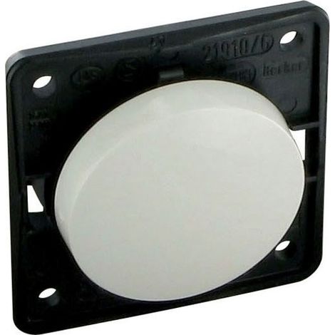 Interrupteur 220v à encastrer - Décor : Blanc - Type d'éclairage : - - Section : 60 x 60 mm - Alimentation : 220 V - Diamètre d'encastrement : 45 mm - VOKIL