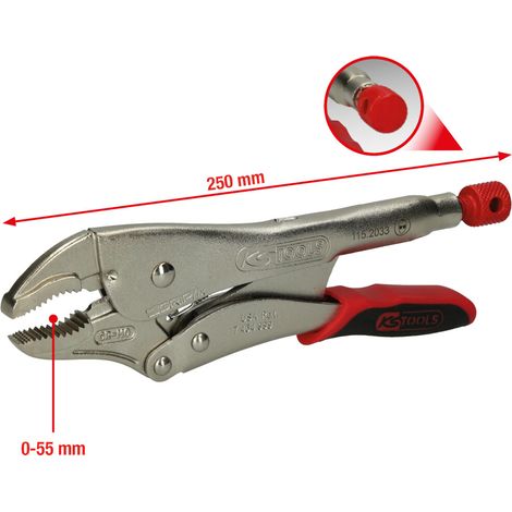 KS Tools Gripzange mit Easy-Release,55mm,L=225mm - 115.2033 (1/5)