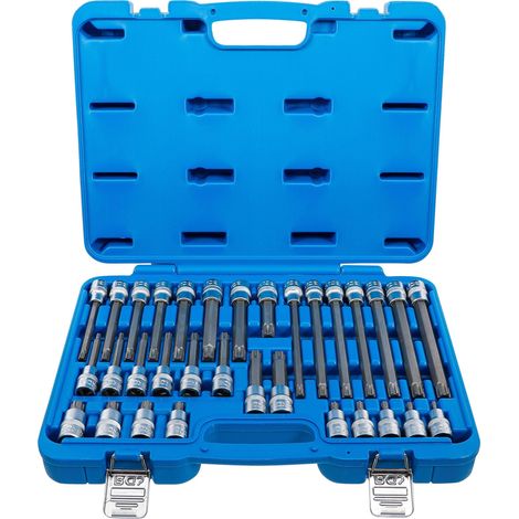 BGS Bit-Einsatz-Satz Antrieb Innenvierkant 12,5 mm (1/2") Keil-Profil (für RIBE) 32tlg. - 5183 (1/4)