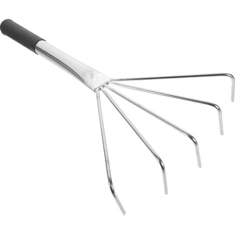 Râteau à sable pour carrelage, compatible sols carrelés, finition lisse, rénovation maison, couleur argentée, lot de 1 (1/5)