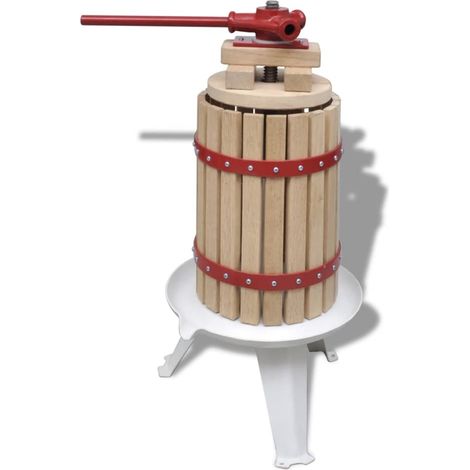 Torchio per Frutta e Vino 6 L vidaXL (1/5)