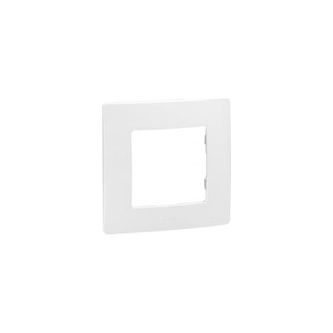 Plaque Legrand Niloe 1 poste blanc – Finition pur blanc – Installation facile – Compatible avec tous les supports standards