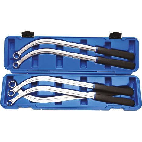 BGS Set di chiavi tendicinghia a dodecaedro SW 13 - 19 mm, 5 pezzi - 1310