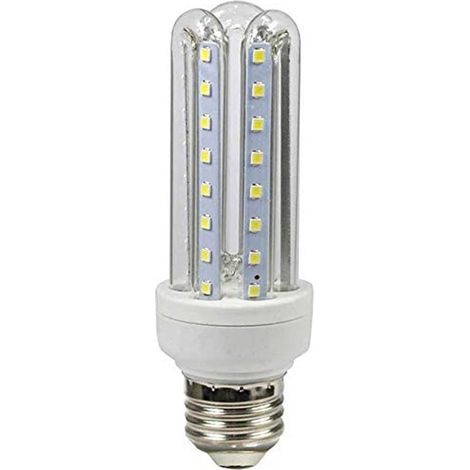 Lampadina led tubolare attacco E27 12 watt luce naturale 4000kl uce illuminazione