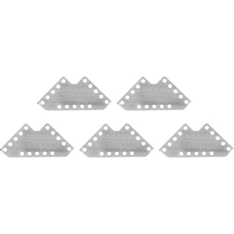 5 Pièces Équerre de Liaison en Alliage d'Aluminium Haute Résistance Robuste Angle à 90 Degrés Support de Fixation (1/5)