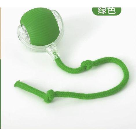 Une balle pour animaux de compagnie à roulement automatique intelligent à 360°, rechargeable, avec un mouvement irrégulier, adaptée aux chats et aux chiens. (1/5)