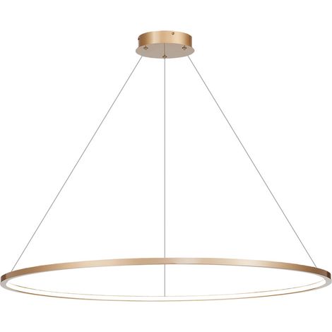 Lampadario anello LED Milagro Saturno oro Ø120 65W (1/5)