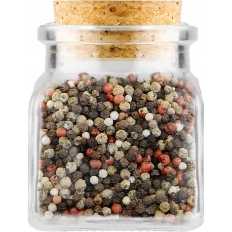 BARATTOLO DA 120 ML CON TAPPO DI SUGHERO PER SPEZIE, Erbe, Candele, Tè, Barattoli (1/5)