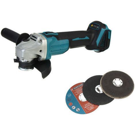 Meuleuse d'angle sans fil 125mm 18V 4 vitesses pour Makita Batterie + accessoires (Machine Seule),de dyk.Trywise-ARCAN (1/3)