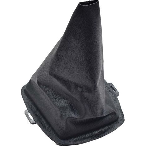 Schwarzer Schalthebelsack aus Kunstleder - Spezielles Zubehör für Ford Fiesta 2008-2012 (1/5)