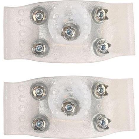 Crampons de chaussures d’hiver – 2 crampons anti-dérapants pour randonnée, neige & trekking (1/5)