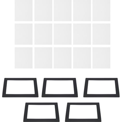 Packung mit 5 lichthärtenden Polycarbonat-Schutzfolien für Wanhao D7 Anycubic Photon PhotonS 241 x 171 mm (1/5)