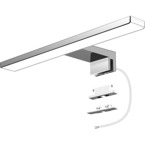 LED Lampes Miroir Salle de Bain 6W 600 Lumens,Luminaire Salle de Bain 30cm Blanc Froid 6000K,Applique Murale Salle de Bain étanche IP44 pour Miroir,pas D'éclairage de Meuble Scintillant (1/5)