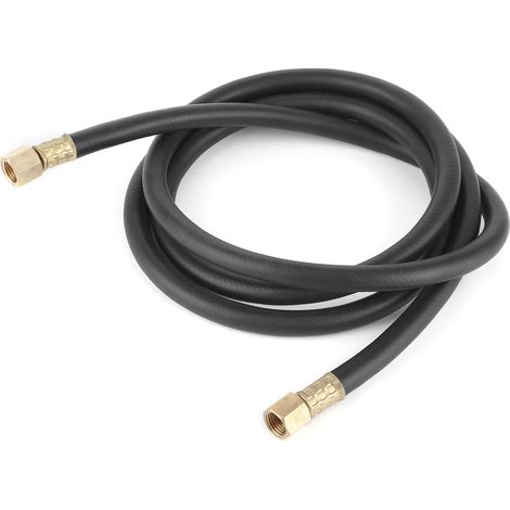Tuyau gaz 2m/6,6ft MIG/MAG, câble raccord G1/4, pour air comprimé, azote, argon - Connexion filetée standard (1/5)