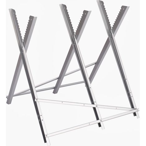 Holzstoßbock, Breite 80 cm - Max. 150 kg