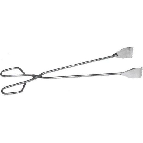GARCIMA Tenaza Ref-14 C Barbacoa Inox 30x6 cm