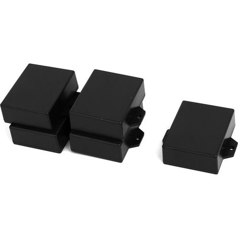 63mm x 51mm 22mm staubdicht ip65 anschlussdose elektrische projekt gehäuse schwarz 5 stücke (c12f...