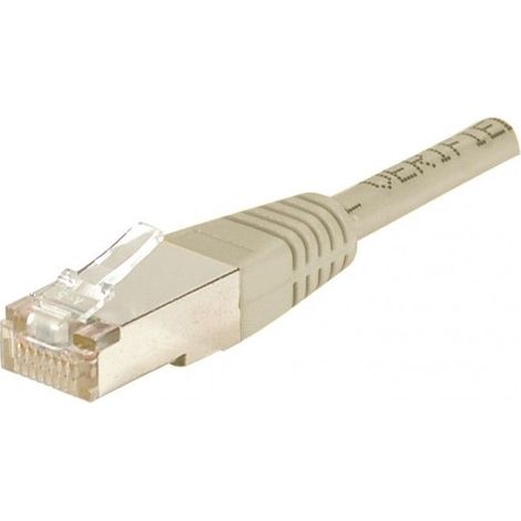 Cordon RJ45 F/UTP CAT 5e Gris - 3,00m (1/2)